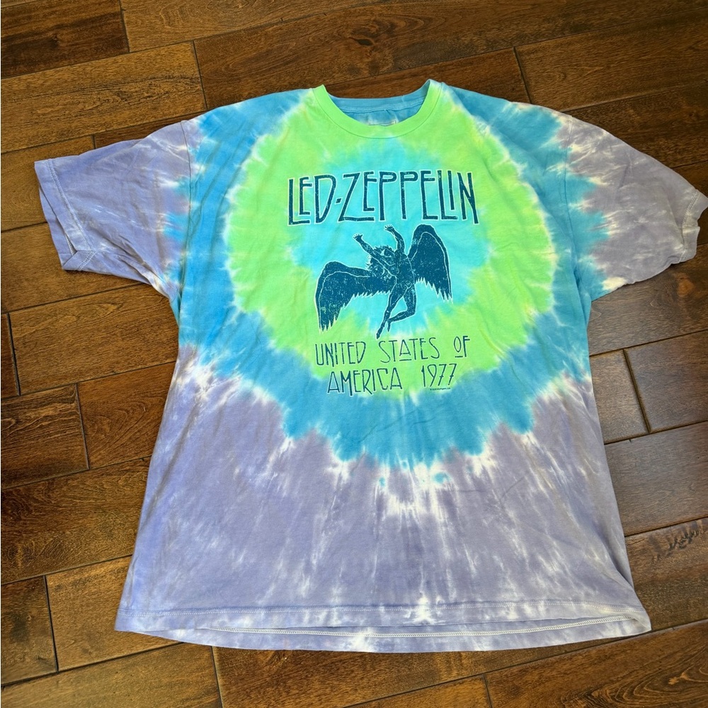 🤘Led Zeppelin Tie-Dye T-shirt NWOT